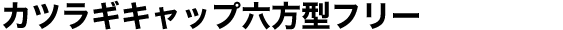 カツラギキャップ六方型フリー