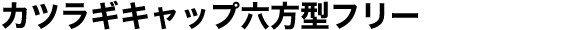 カツラギキャップ六方型フリー