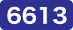 6613