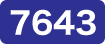 7643